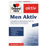 1+1=3 Men Aktiv 30 Comprimés - Doppelherz - Parafa Maroc para