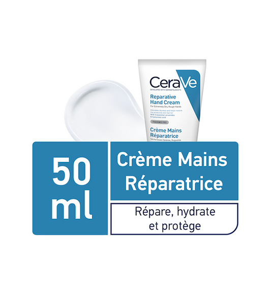 Cerave Crème Mains Réparatrice – 50 ml