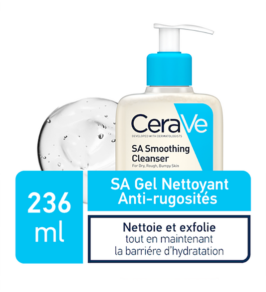 Cerave SA Gel Nettoyant Anti-rugosités – 236 ml