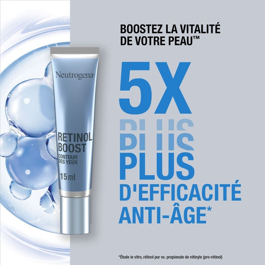 Neutrogena Retinol Boost Crème Contour des Yeux Anti-Rides 15ml