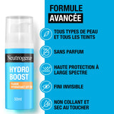 NEUTROGENA Hydro Boost Fluide Hydratant SPF50 50ml Protection Solaire Hydratation