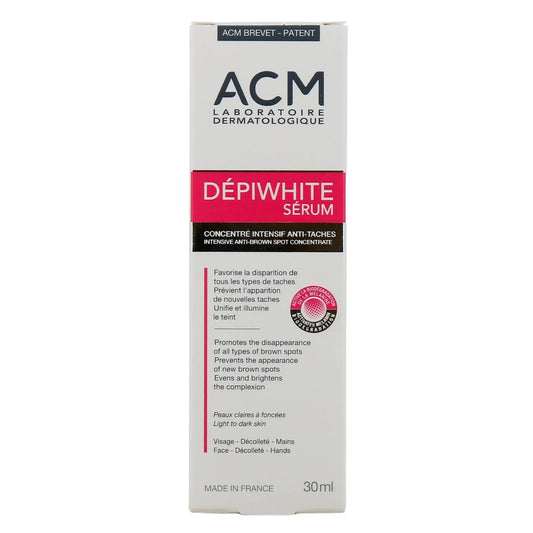 Acm Dépiwhite Sérum Concentré Intensif Anti Taches 30ml + Depiwhite Masque Offert