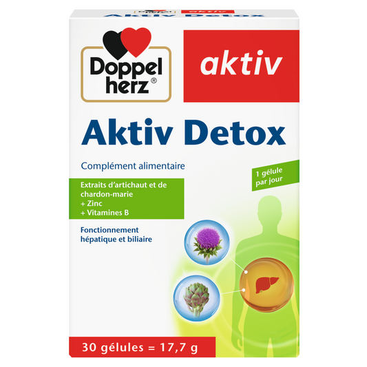 DoppelHerz activ detox 30 gelules