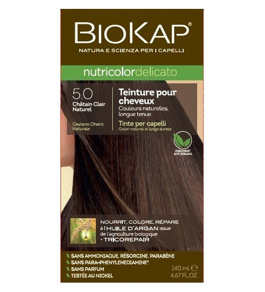 Biokap – Nutricolor Delicato 5.0 Châtain clair naturel