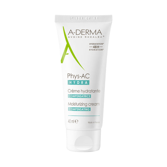 A-Derma Phys-Ac Hydra Crème visage hydratante compensatrice 40ml