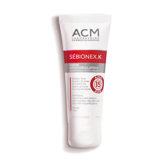 Acm Sébionex K Crème Visage Peaux Grasses À Imperfections 40ml