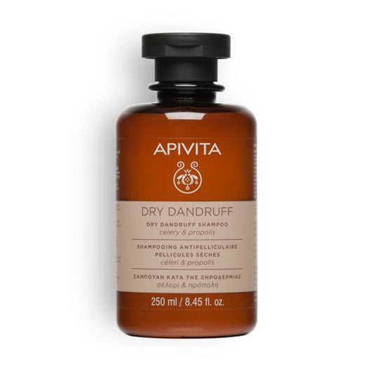 Apivita Shampooing Anti-Pelicullaire Pour Cheveux Secs 250ml