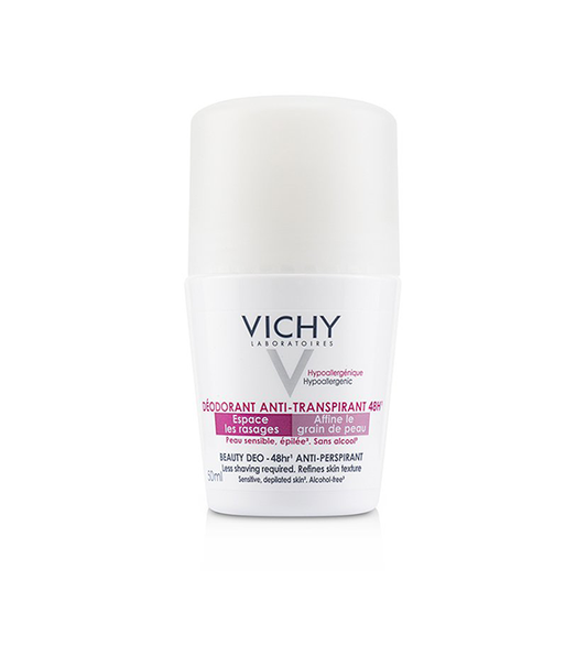 Vichy Déodorant éclaircissant Anti-Transpirant 48H Peau sensible – 50 ml