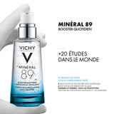 VICHY MINÉRAL 89 SÉRUM BOOSTER HYDRATANT FORTIFIANT ET REPULPANT 50 ML = MINÉRAL 89 15ML + BANDEAU SKINCARE OFFERTS