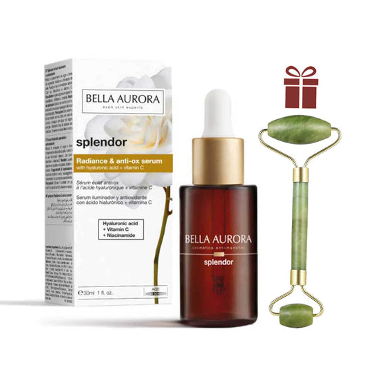 BELLA AURORA SPLENDOR SERUM ECLAT ANTI OX 30 ML = ROLLEUR DE MASSAGE