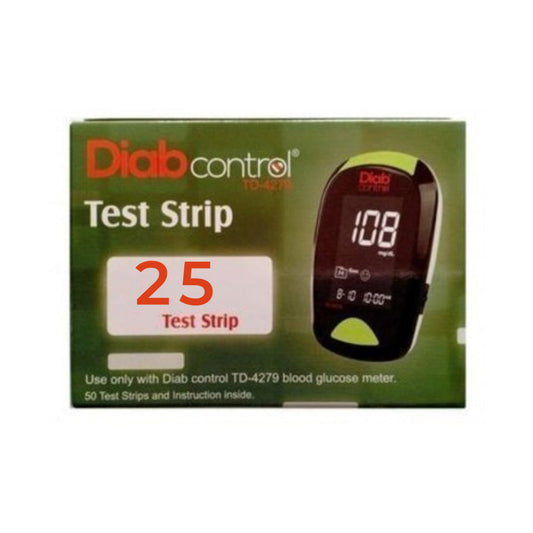 شرائط ديابكونترول 25 قطعة