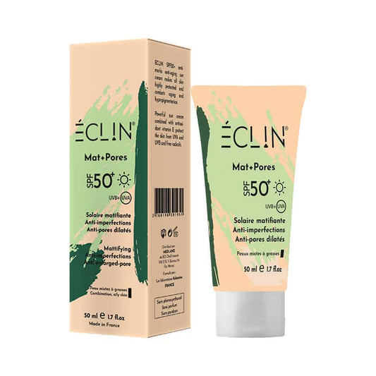 Eclin Ecran Invisible Anti-Acné Mat+ Pores SPF50+ 50ml