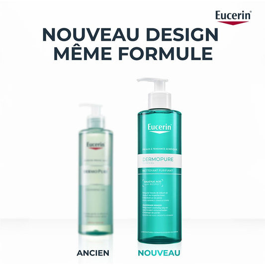 EUCERIN DERMOPURE GEL NETTOYANT 200ML