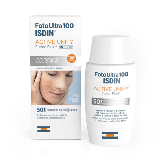 Foto Ultra ISDIN Active Unify Fusion Fluid SPF50+ 50ml