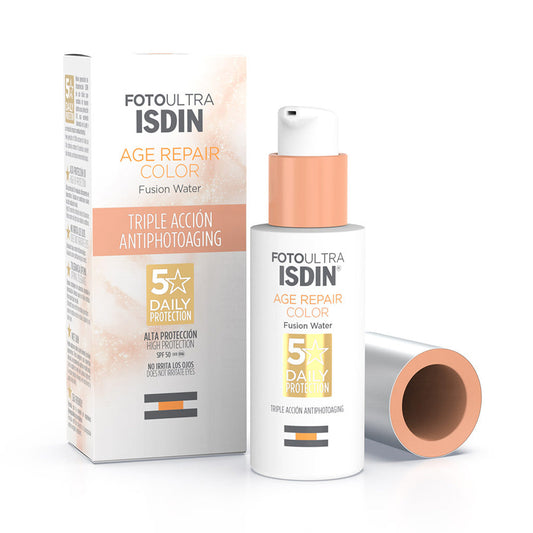 Foto Ultra ISDIN Age Repair Color Fusion Water SPF50+ 50ml