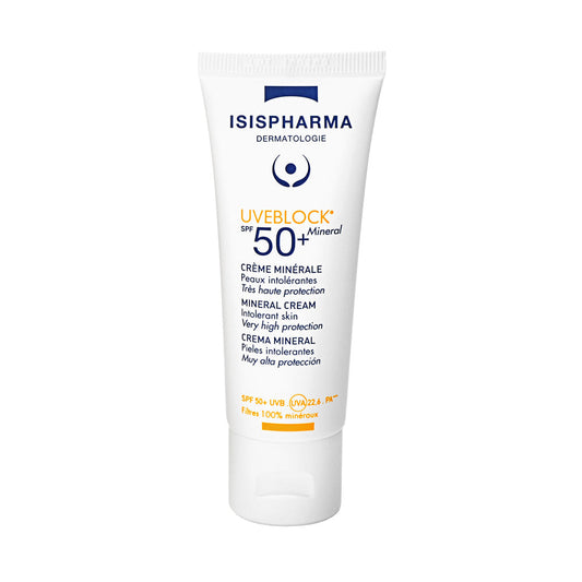 Isispharma Uveblock Crème Minérale Invisible SPF50+ 40ml
