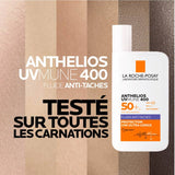 La Roche-Posay Anthelios UVmune 400 Fluide Anti-Taches SPF50+ - Protection Révolutionnaire