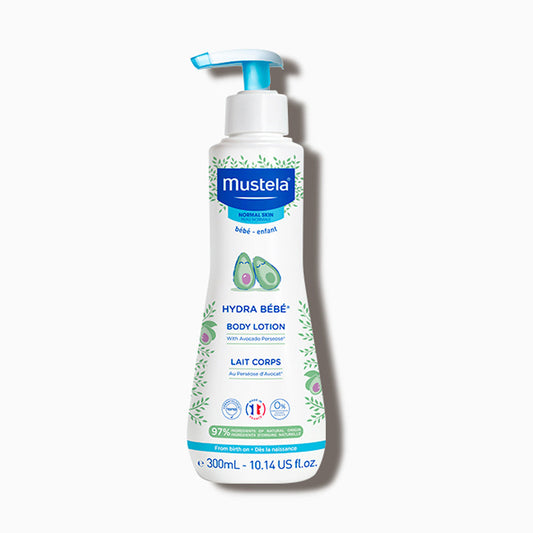 Mustela Lait corps Hydra Bébé à l'avocat BIO 300ml