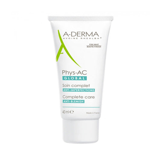 A-Derma Phys-AC Global Soin visage complet anti-imperfections 40ml