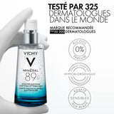 VICHY MINÉRAL 89 SÉRUM BOOSTER HYDRATANT FORTIFIANT ET REPULPANT 50 ML = MINÉRAL 89 15ML + BANDEAU SKINCARE OFFERTS