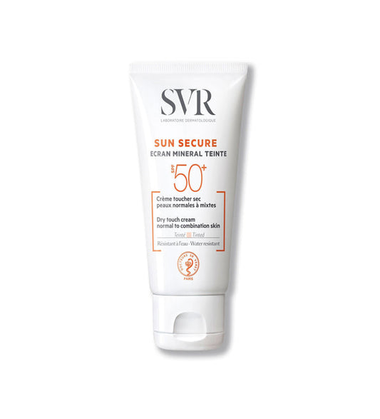 SVR SUN SECURE Écran Minéral Teinté Peaux normales à mixtes 50 SPF+ 60 G