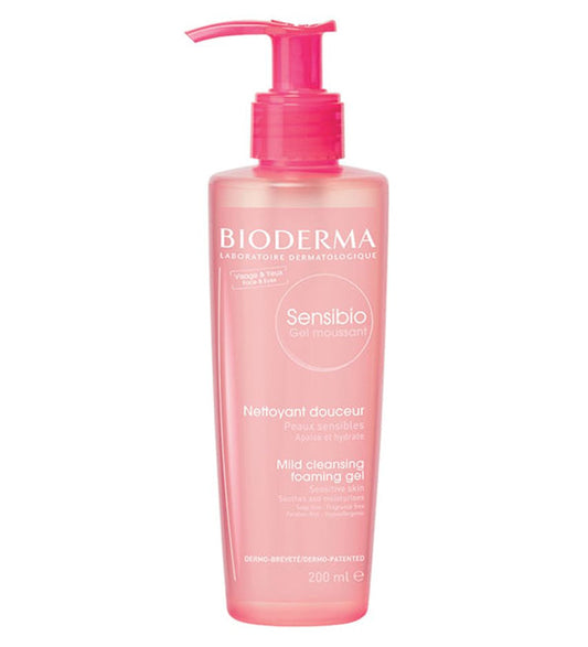 Bioderma – Sensibio Gel Moussant Nettoyant Douceur – 200 ml