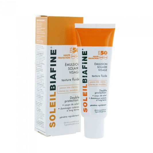 Soleil Biafine Emulsion Solaire SPF50+ 50ml