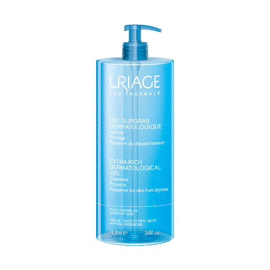 Uriage Gel Surgras liquide dermatologique 1l