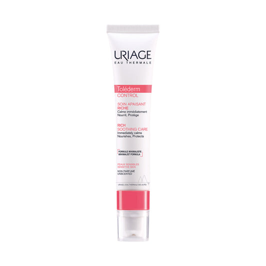 Uriage Toléderm Control Soin Apaisant Riche 40ml