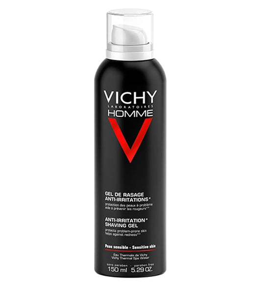 Vichy Homme Gel de rasage anti-irritations – 150 ml