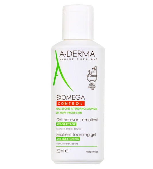 A - Derma Exomega Gel moussant émollient anti - grattage 200 ml - Parafa Maroc para