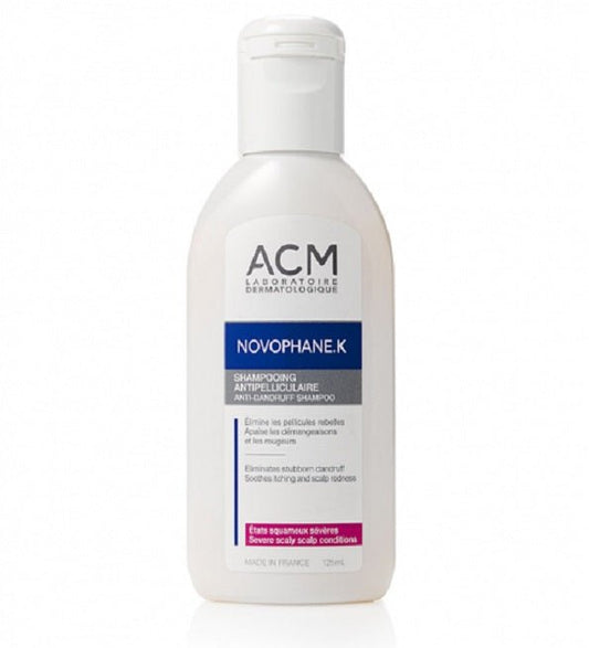 ACM Novophane K shampooing antipelliculaire 125ml - Parafa Maroc para