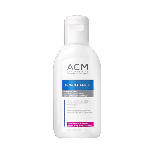 ACM Novophane k Shampooing Pellicules Sévères 125ml - Parafa Maroc para