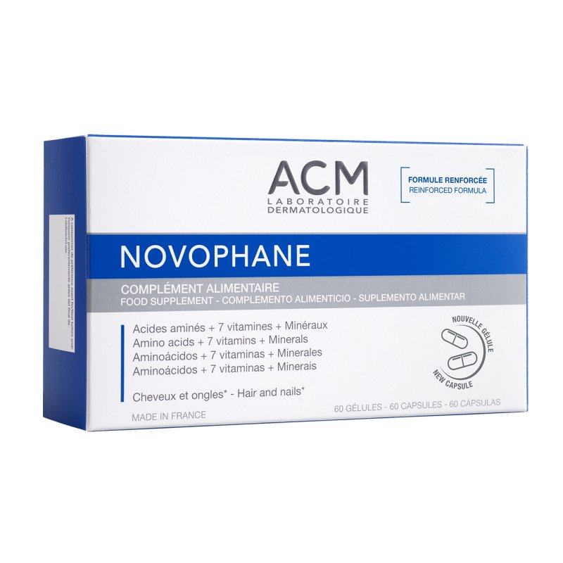 Acm Novophane ongles et cheveux – 60 capsules - Parafa Maroc para