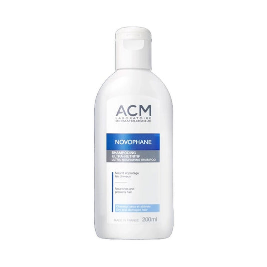 ACM Novophane Shampooing Ultra - Nutritif Cheveux Secs 200ml - Parafa Maroc para