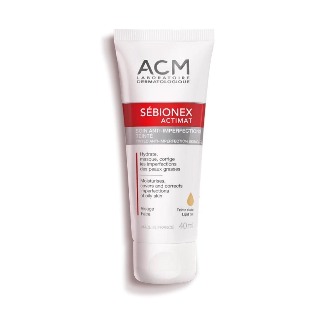 Acm Sébionex Actimat Soin Anti - Imperfections Teinté 40ml - Parafa Maroc para