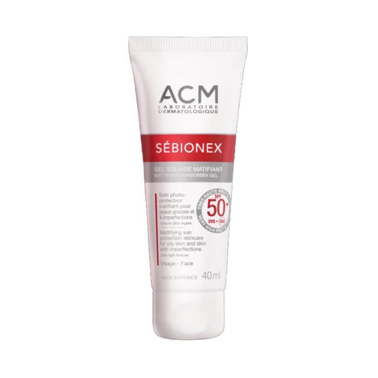 ACM Sébionex Gel Ecran Matifiant SPF50+ 40ml - Parafa Maroc para