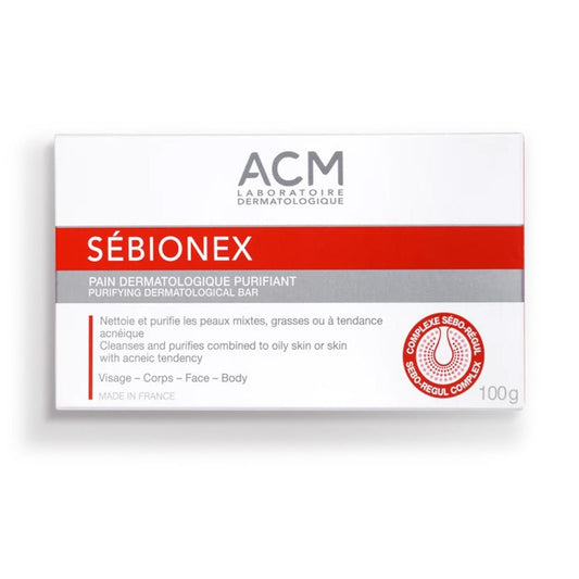 Acm Sébionex Pain Dermatologie Purifiant 100g - Parafa Maroc para