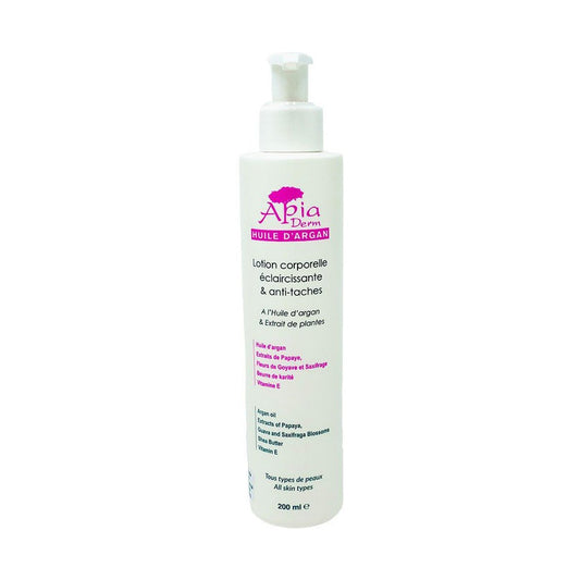 Apia Derm Lotion Corporelle Eclaircissante 200ml - Parafa Maroc para