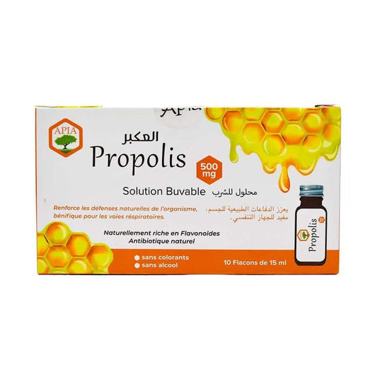 Apia Propolis Solution Buvable 10 Flacon 15ml - Parafa Maroc para