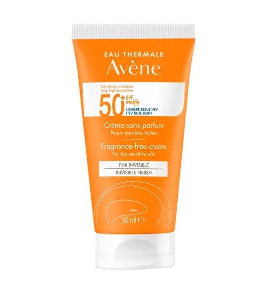 Avène Crème Solaire Très Haute Protection Spf 50+ – 50ml - Parafa Maroc para