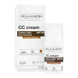 BELLA AURORA CC Crème Anti-Taches Extracouvrante SPF50+ 30ml - Correction Premium + TROUSSE