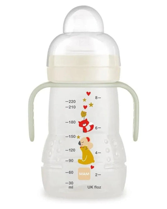 Biberon et tasse MAM Trainer 220ml - Blanc - Parafa Maroc para