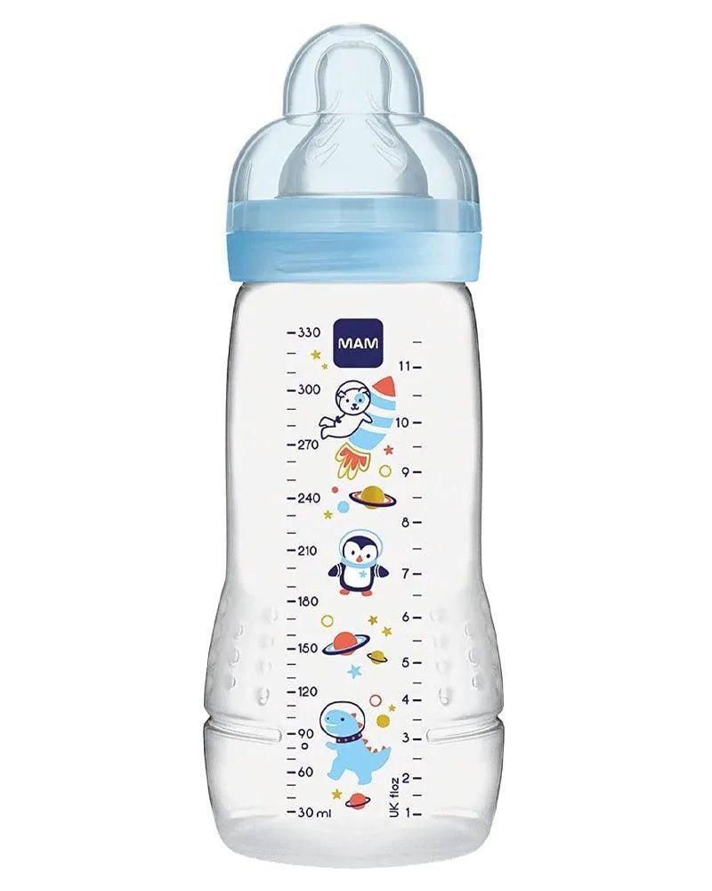 Biberon MAM Easy Active 330 ml - Bleu - Parafa Maroc para