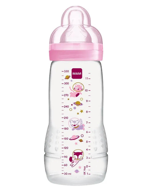 Biberon MAM Easy Active 330 ml - Rose - Parafa Maroc para