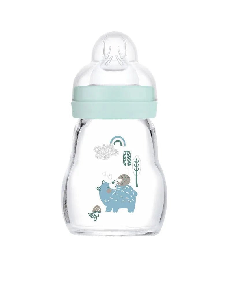 Biberon MAM en verre 170ml - Bleu - Parafa Maroc para
