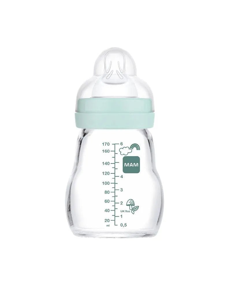 Biberon MAM en verre 170ml - Bleu - Parafa Maroc para