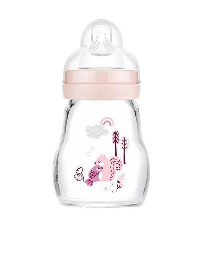 Biberon MAM en verre 170ml - Rose - Parafa Maroc para