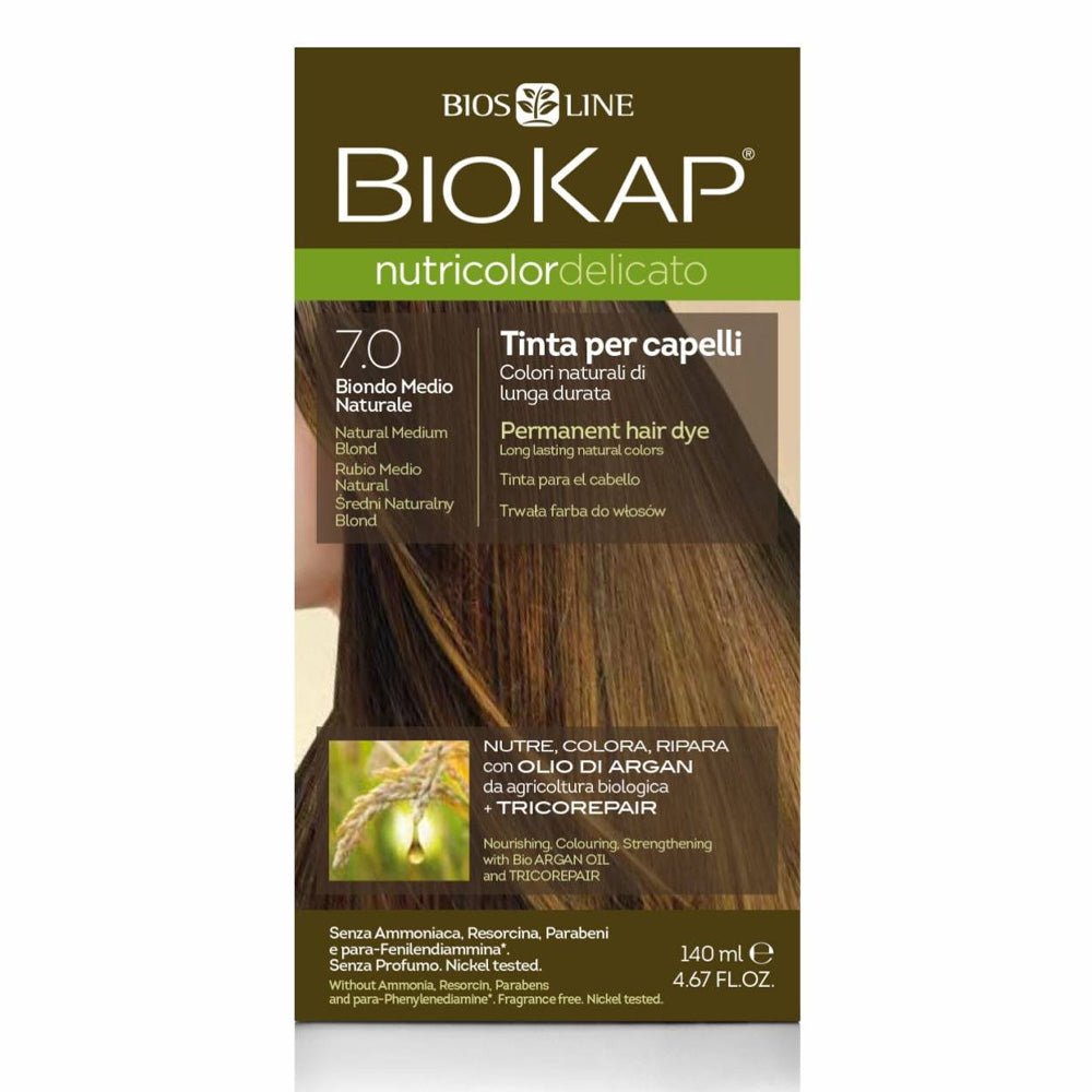 Biokap Nutricolor Delicato Teinture pour Cheveux 140ml - Parafa Maroc para