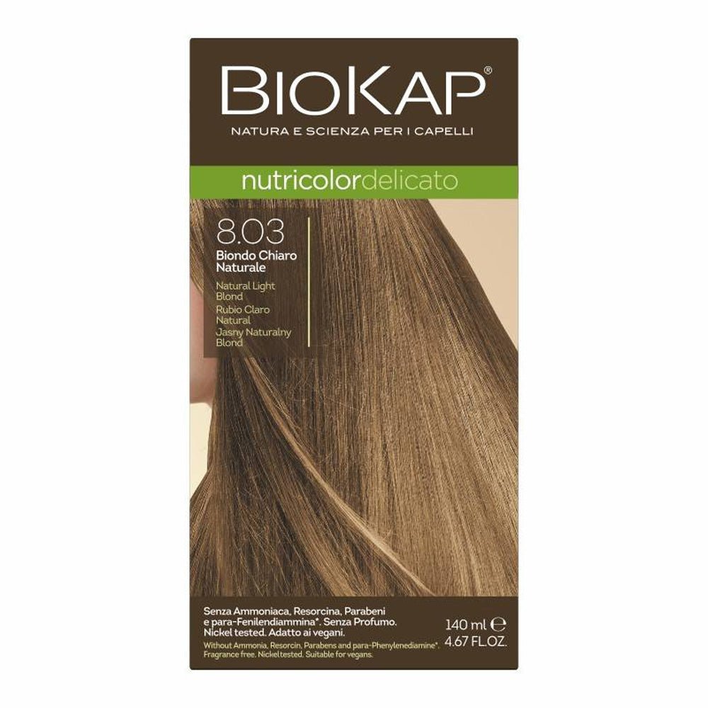 Biokap Nutricolor Delicato Teinture pour Cheveux 140ml - Parafa Maroc para